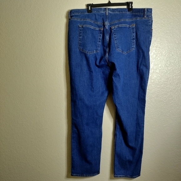 NWT Abercrombie and Fitch the 90s slim straight ultra high rise jeans SZ 36/ 22 - Picture 5 of 7